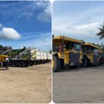 Pengiriman Alat Berat dari Pelabuhan Inggom, Jakarta Utara